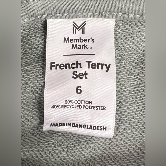 MEMBER'S Mark Boys' 2 Piece French Terry Hoodie Jogger Set - Picture 13 of 15